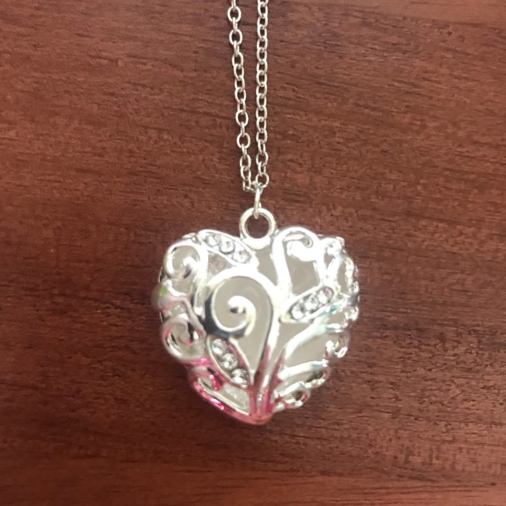 Necklace With Heart Pendant